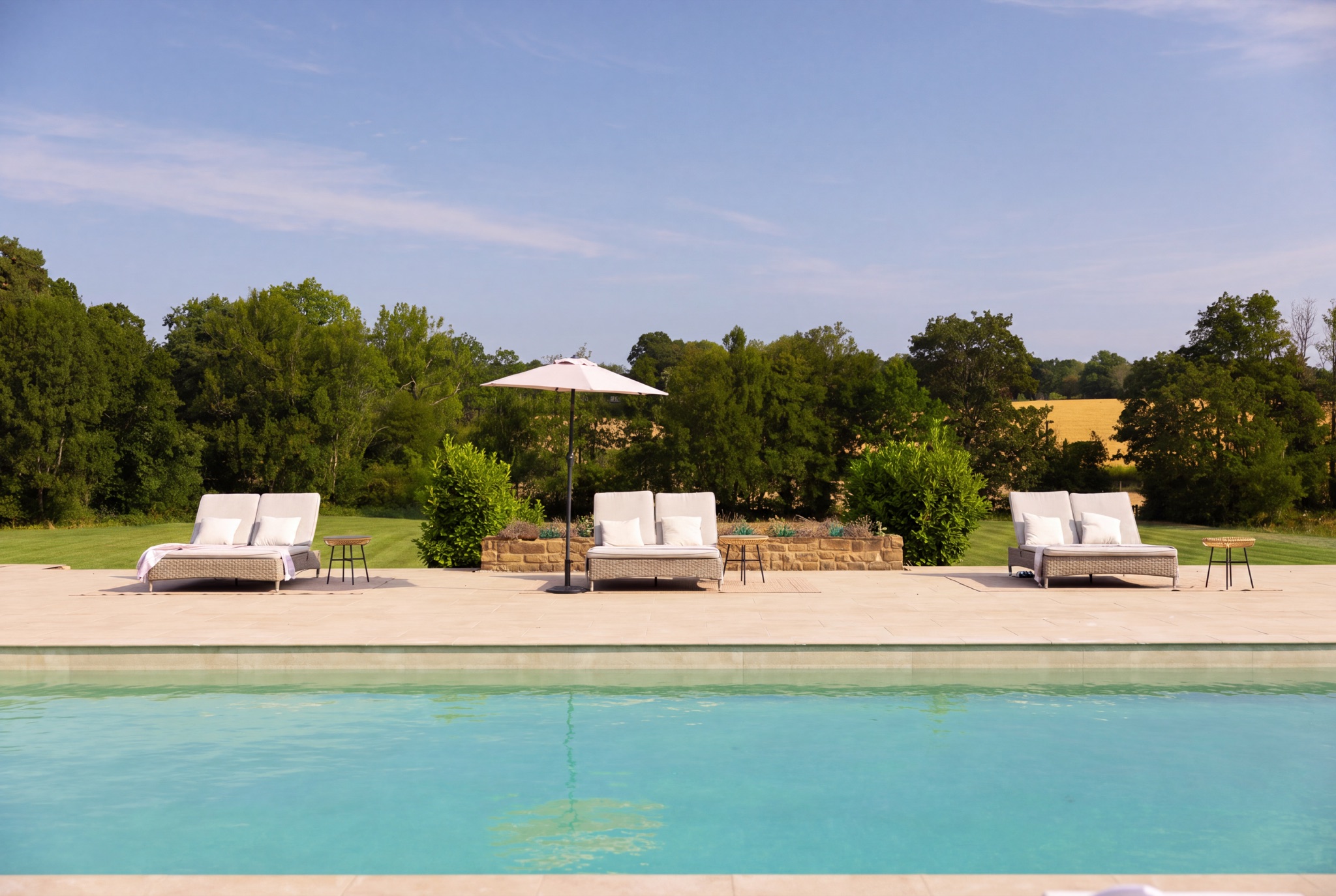 Poolside at Sussex House Farm - EDITALL x DDRE Global